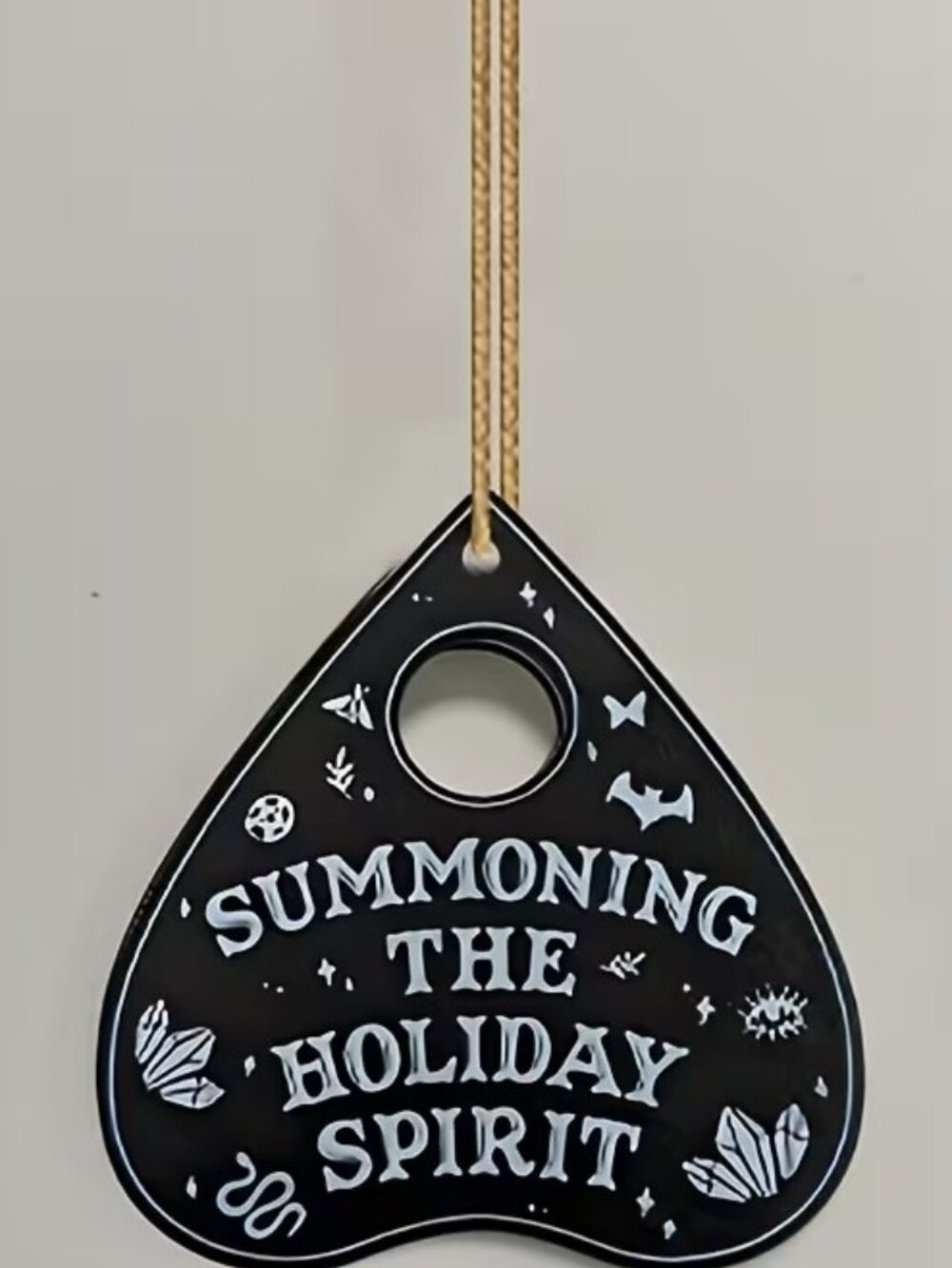 Spirit Pendulum Board Decor Wood Hanging Ornament Divination Board New